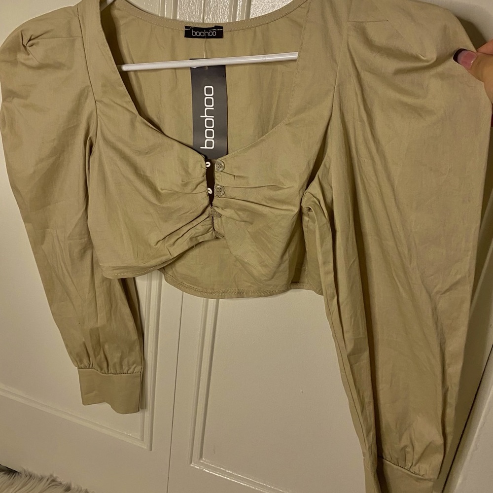 Tan long sleeve